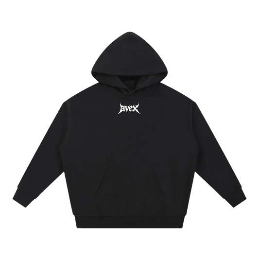 avex Heavyweight Hoodie - black