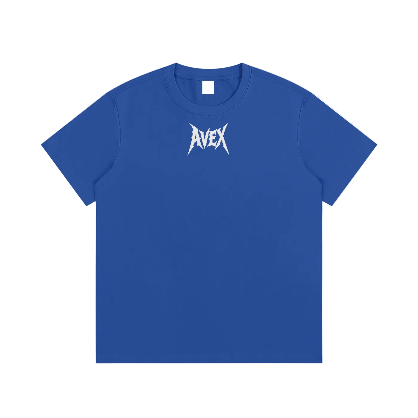 avex studios blue/red t-shirt