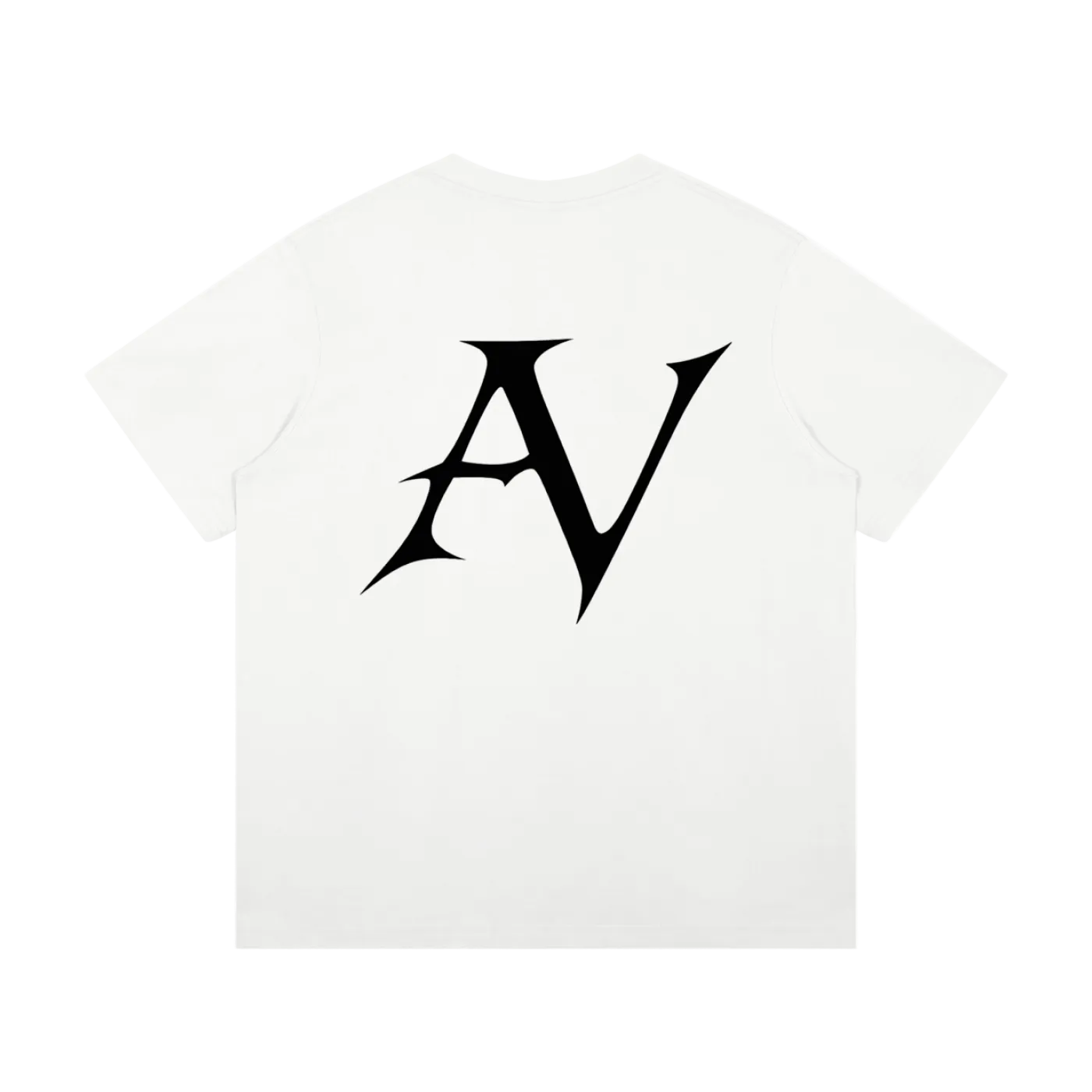 heavyweight AV tee shirt -white