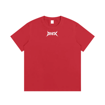 avex original blue/red t-shirt
