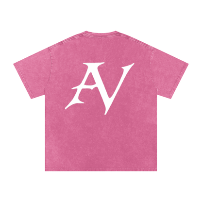 avex Snow Washed Oversized Cotton T-Shirt