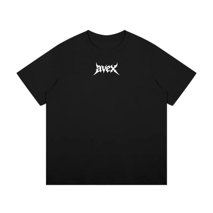 heavyweight AV tee shirt -black
