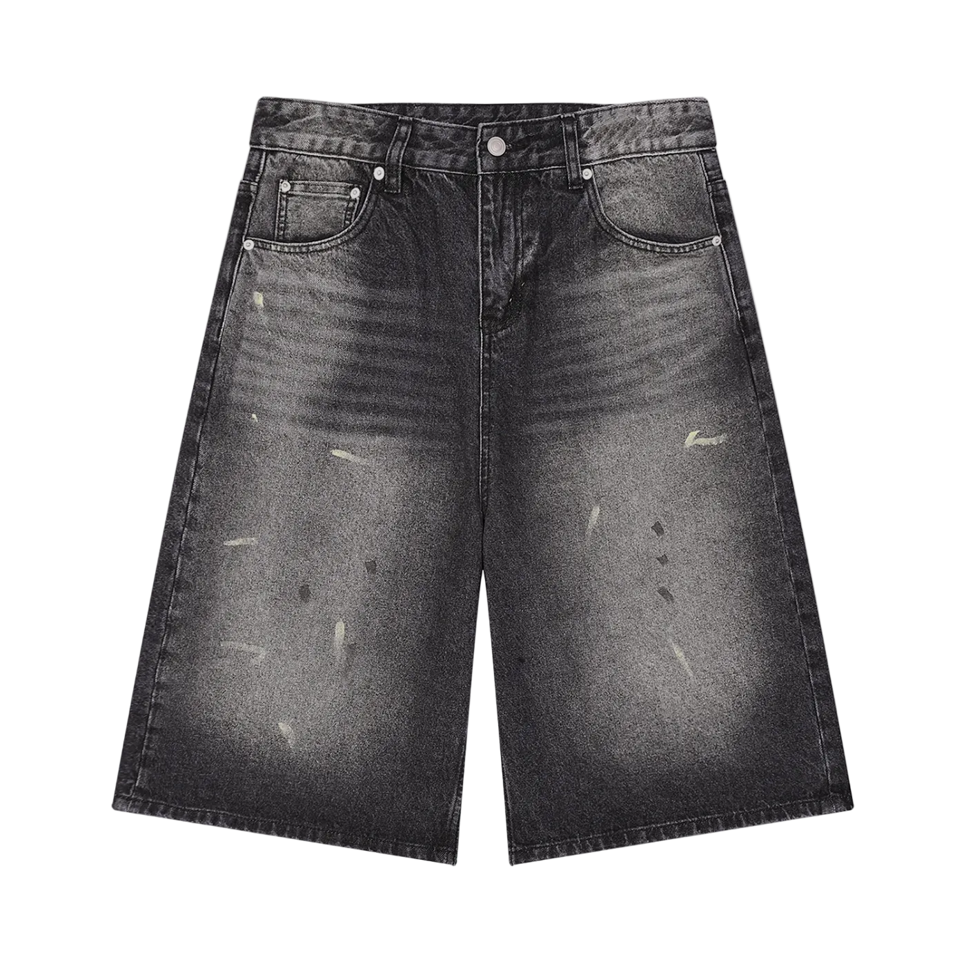 {PRE ORDERS} Vintage Wash Wide Leg Denim Shorts