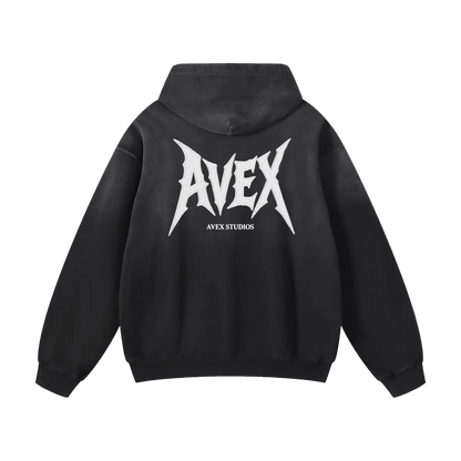AVEX V2 Heavyweight Hoodie black/blue/pink/grey