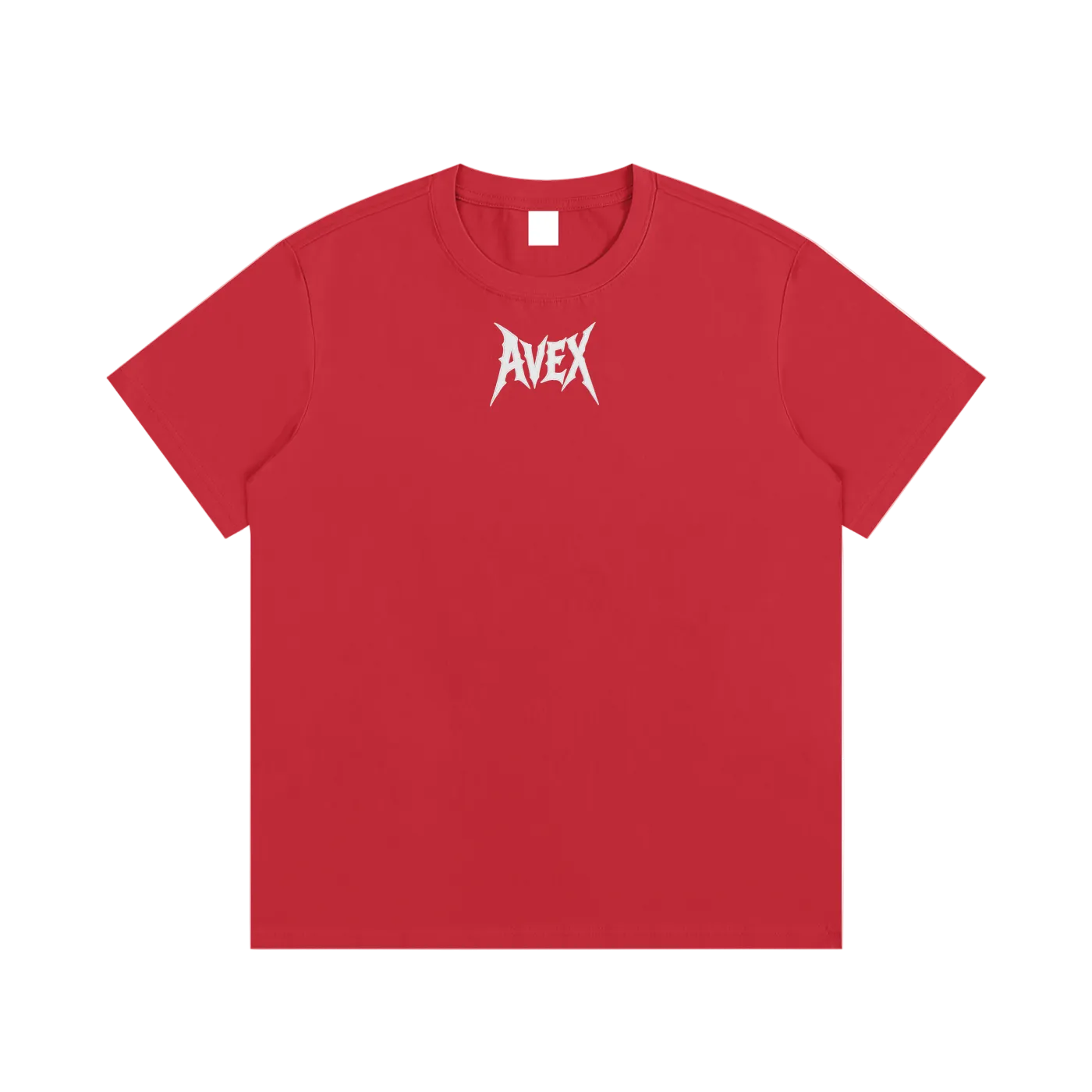 avex studios blue/red t-shirt