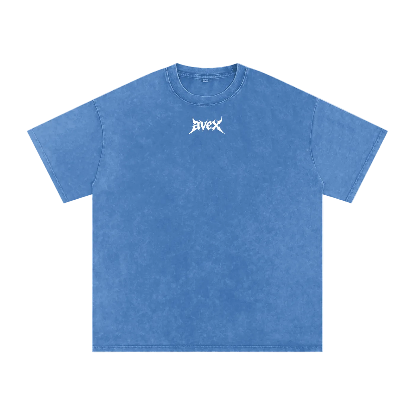 avex Snow Washed Oversized Cotton T-Shirt