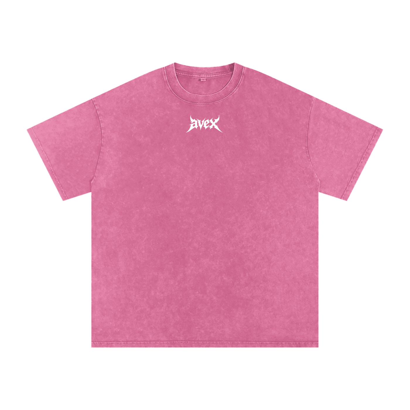 avex Snow Washed Oversized Cotton T-Shirt