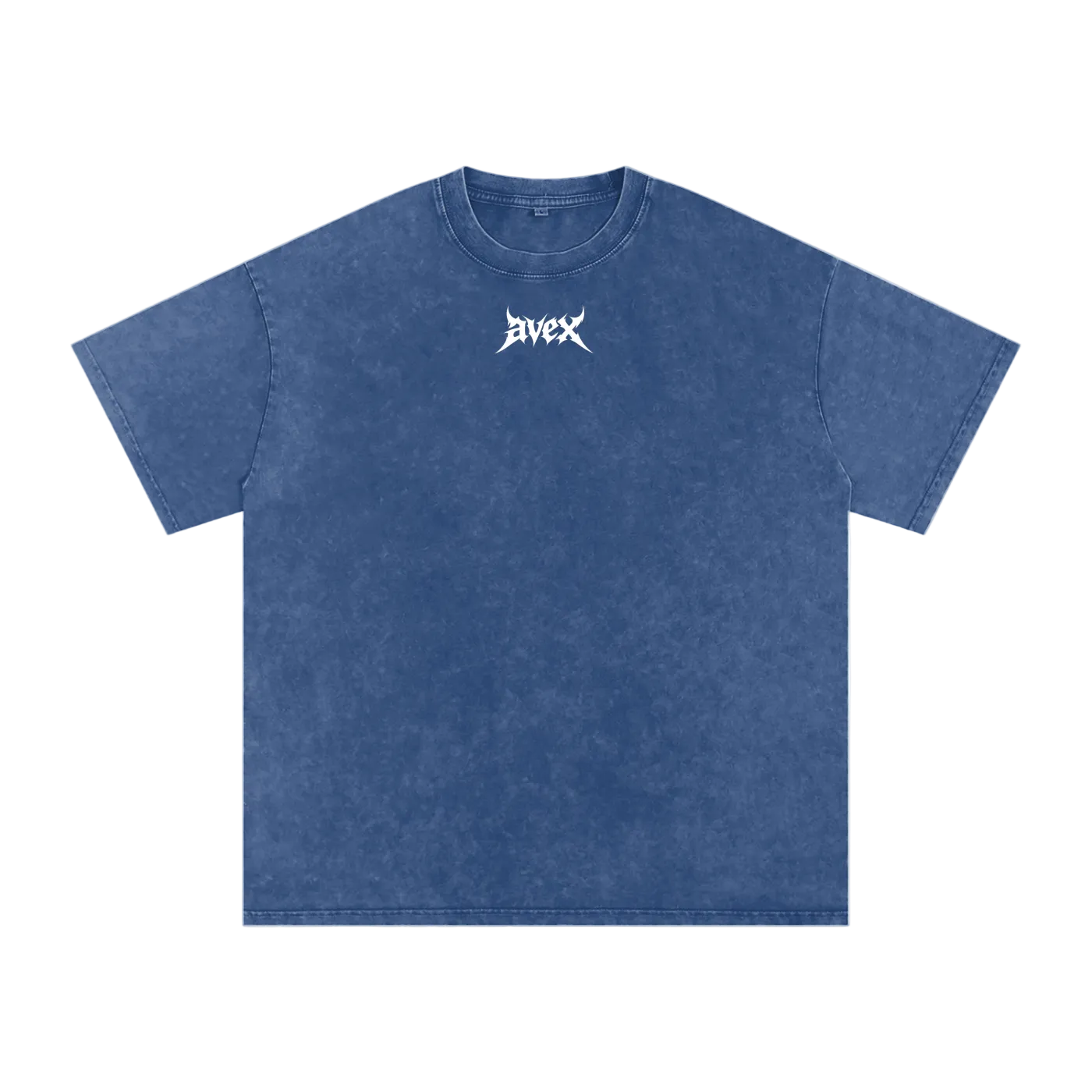 avex Snow Washed Oversized Cotton T-Shirt