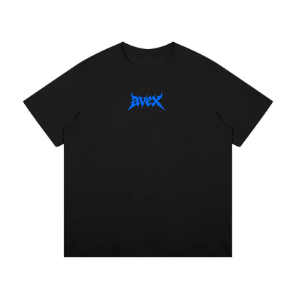 Heavyweight avex blue letter black/white