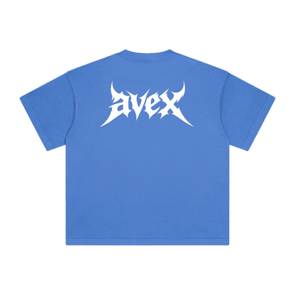 avex blue/pink/grey Heavyweight Vintage Washed T-Shirt