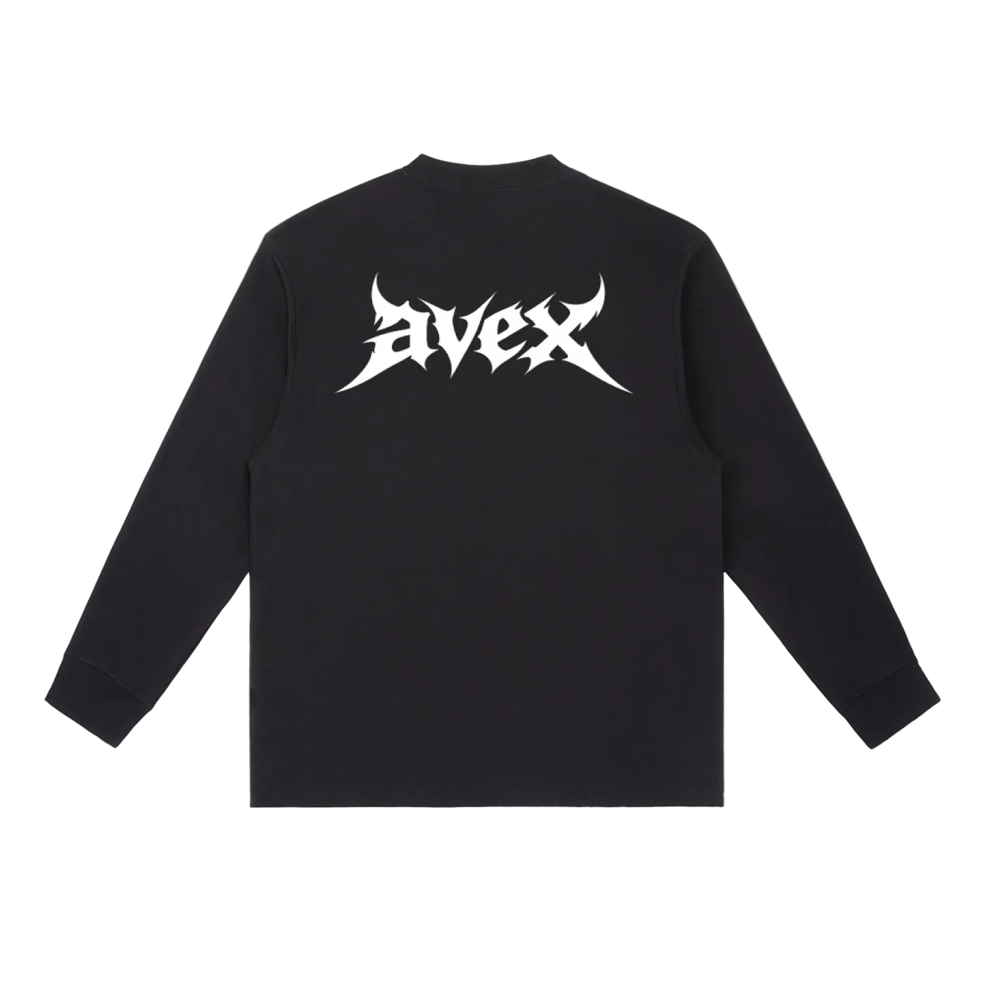 avex black Long-Sleeve T-Shirt