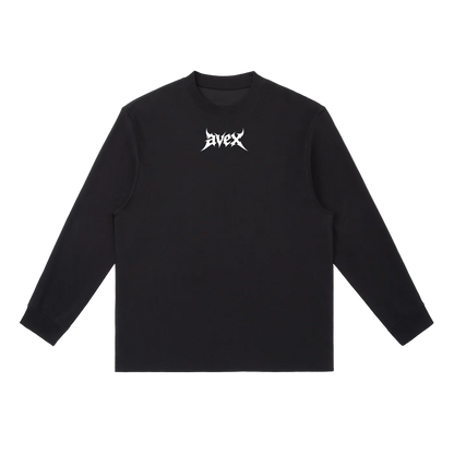 avex black Long-Sleeve T-Shirt