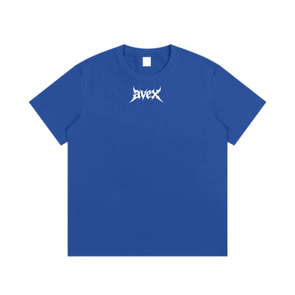 avex original blue/red t-shirt