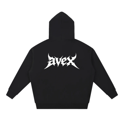 avex Heavyweight Hoodie - black