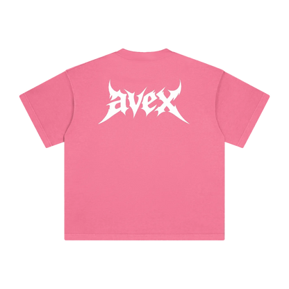 avex blue/pink/grey Heavyweight Vintage Washed T-Shirt